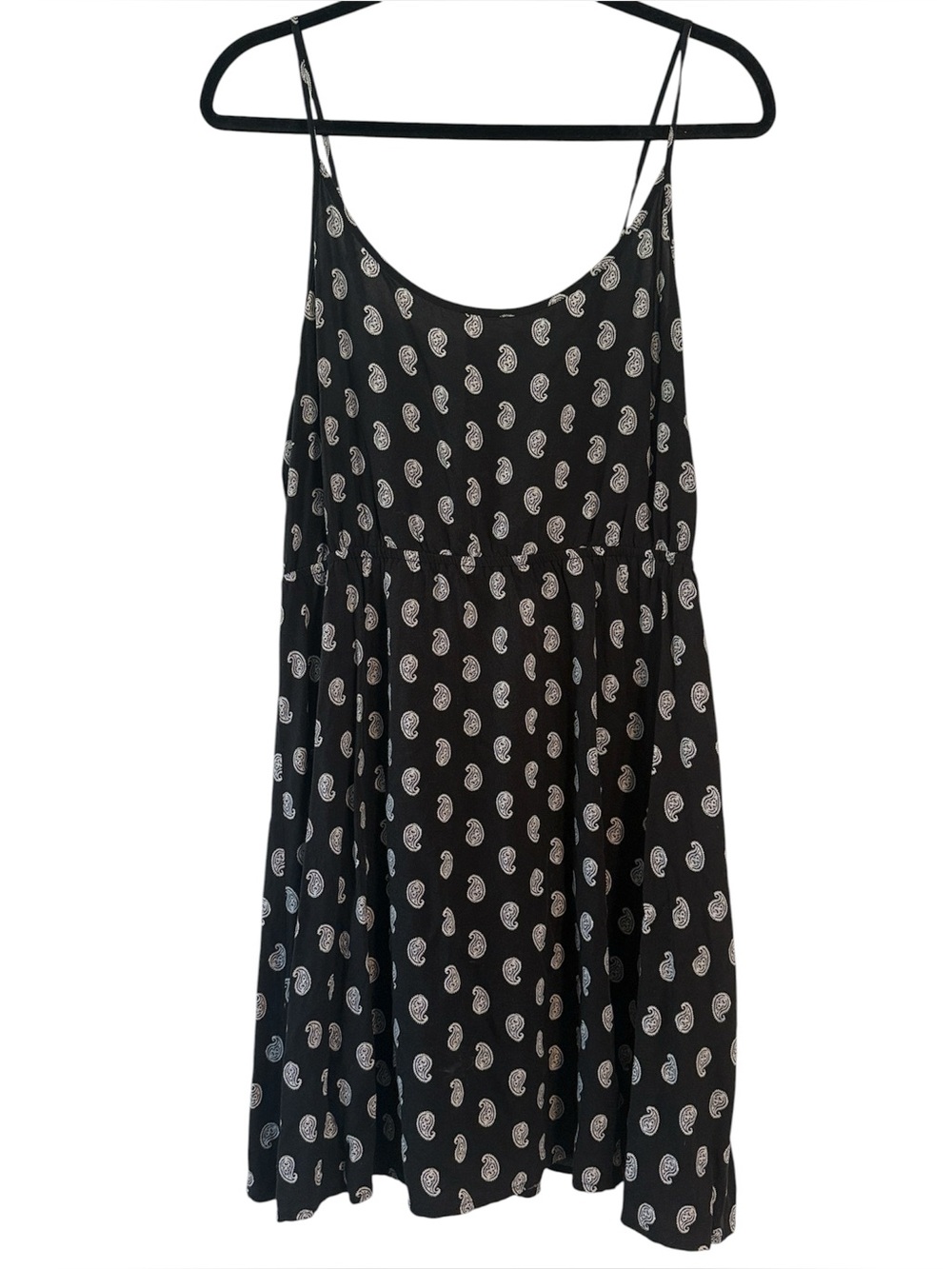 ☀️ Gap Black and White Paisley Print Casual Dress